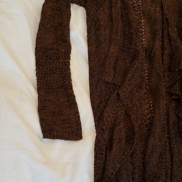 Extra long flowy cardigan - Picture 2 of 5